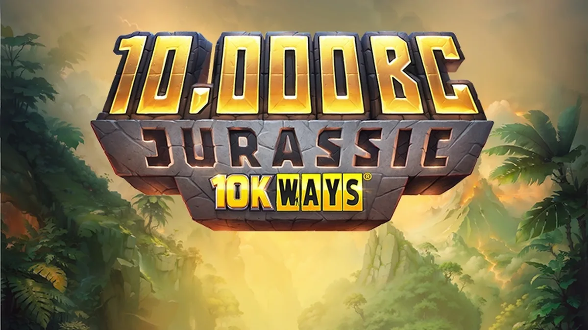 10,000 BC Jurassic 10K Ways স্লট গেমের একটি দৃশ্য
